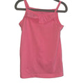 Neon Pink Ruffle Strap Tank Top- Size 4-5