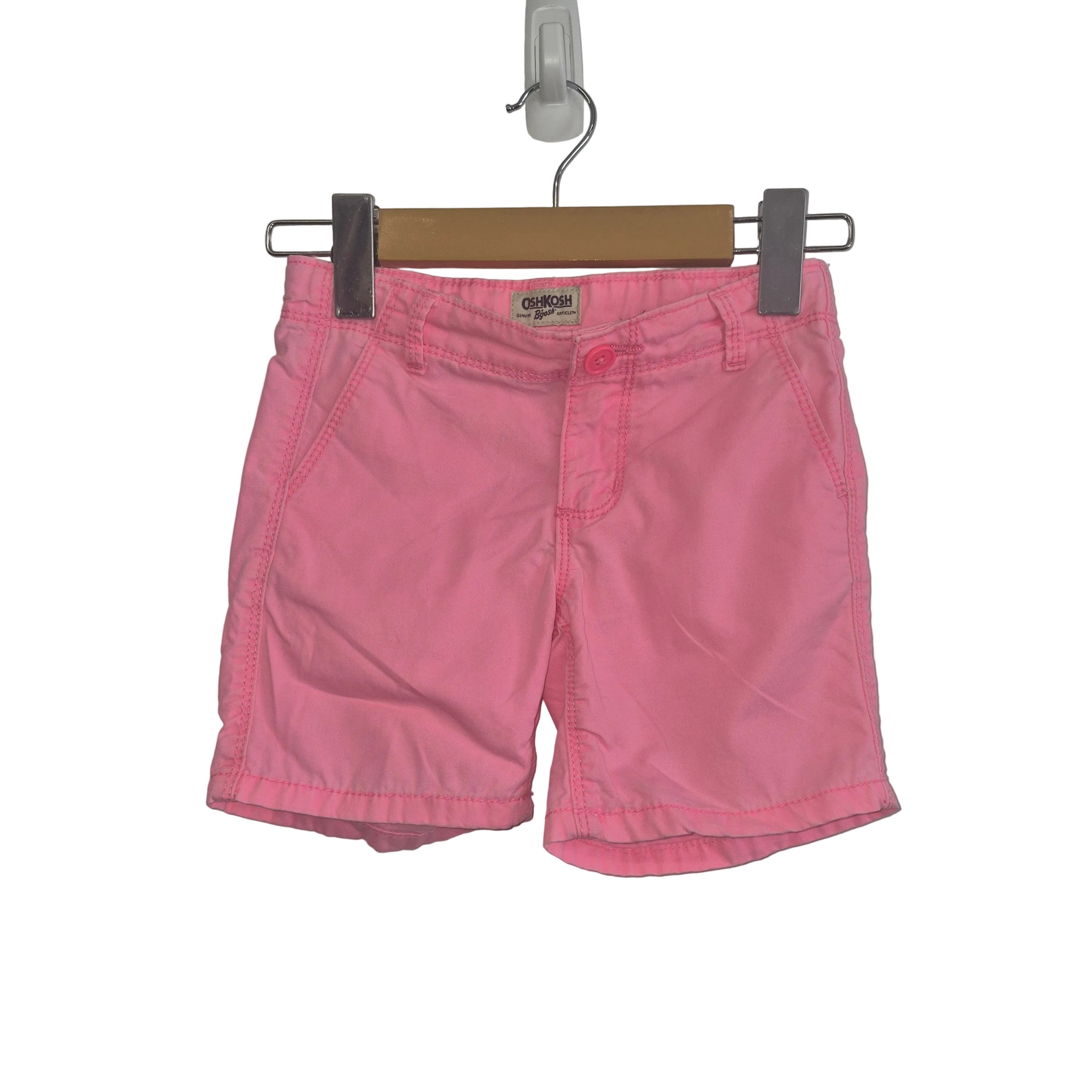 OshKosh B'gosh Girls Neon Pink Shorts Size-4T