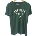American Eagle Green Logo Graphic T-Shirt – Size XS