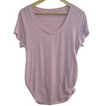 Old Navy Maternity Pink Scoop Neck T-Shirt | Women's Short Sleeve Basic Top Size Lg