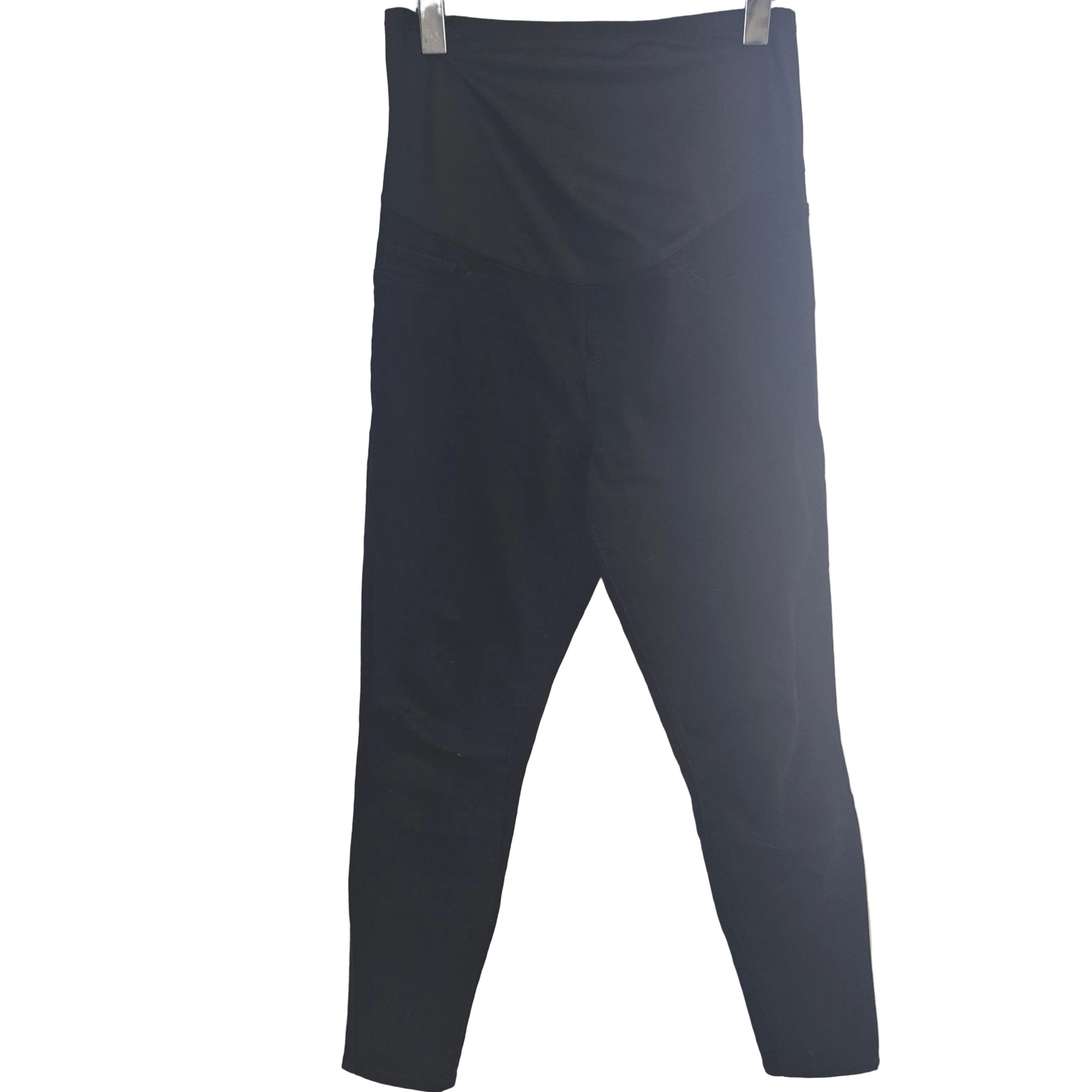Black Jordache Maternity Skinny Leggings with Belly Panel - Size 6