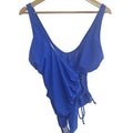 Royal Blue One-Piece Swimsuit - Size Large