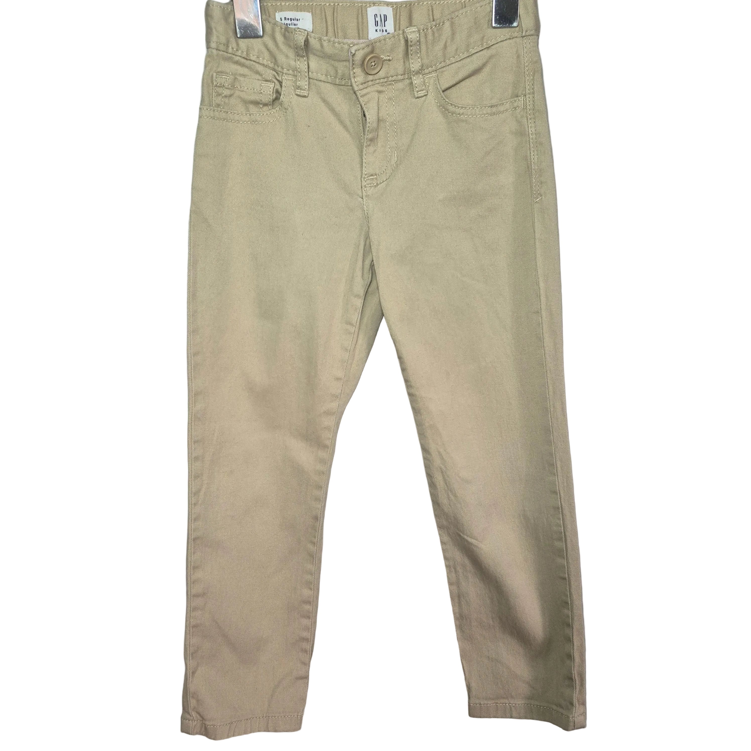 Gap Kids Beige Straight Leg Pants – Size 5 Regular