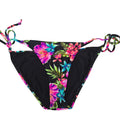 Ardene basics Tropical Floral Side-Tie Bikini Bottoms - Size Small