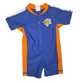 Toddler Children Place Blue & Orange Fish Rash Guard Swimsuit - Size 12 Months