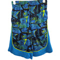 Reebok Athletic Shorts – Blue Multi-Color Graphic | Size 10/12